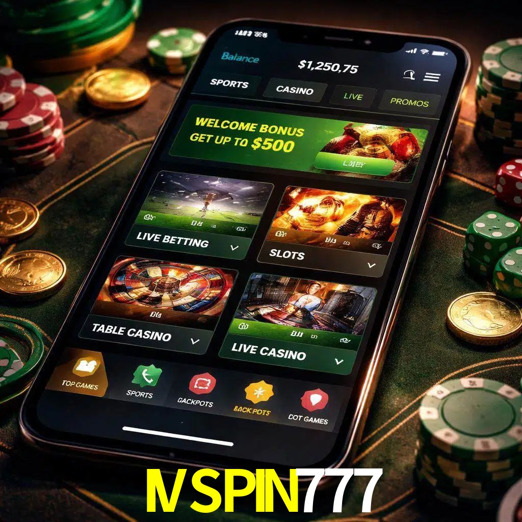 Diseño de juegos móviles IVSPIN777 para usuarios en México